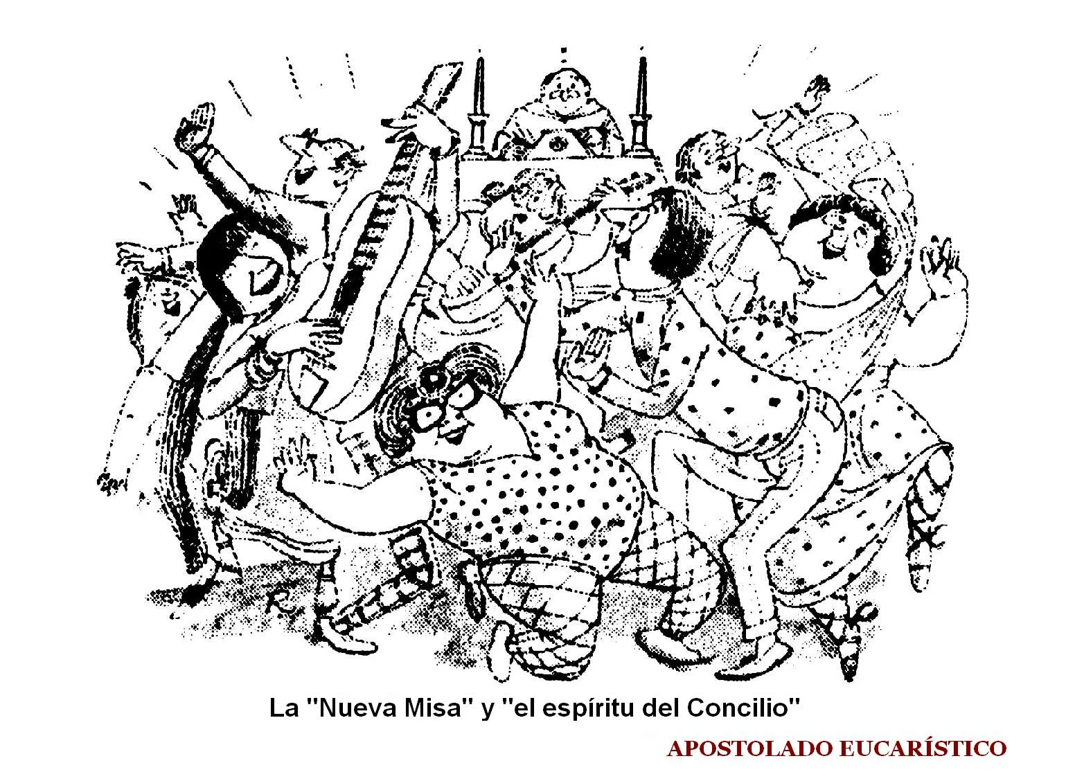 APOSTOLADO EUCARISTICO: LA NUEVA MISA Y "EL ESPÍRITU DEL CONCILIO" APOSTOLADO EUCARISTICO: LA NUEVA MISA Y "EL ESPÍRITU DEL CONCILIO"