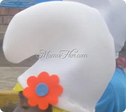 Aprende a Confeccionar el Gorro de la Pitufina - Manualidades MamaFlor