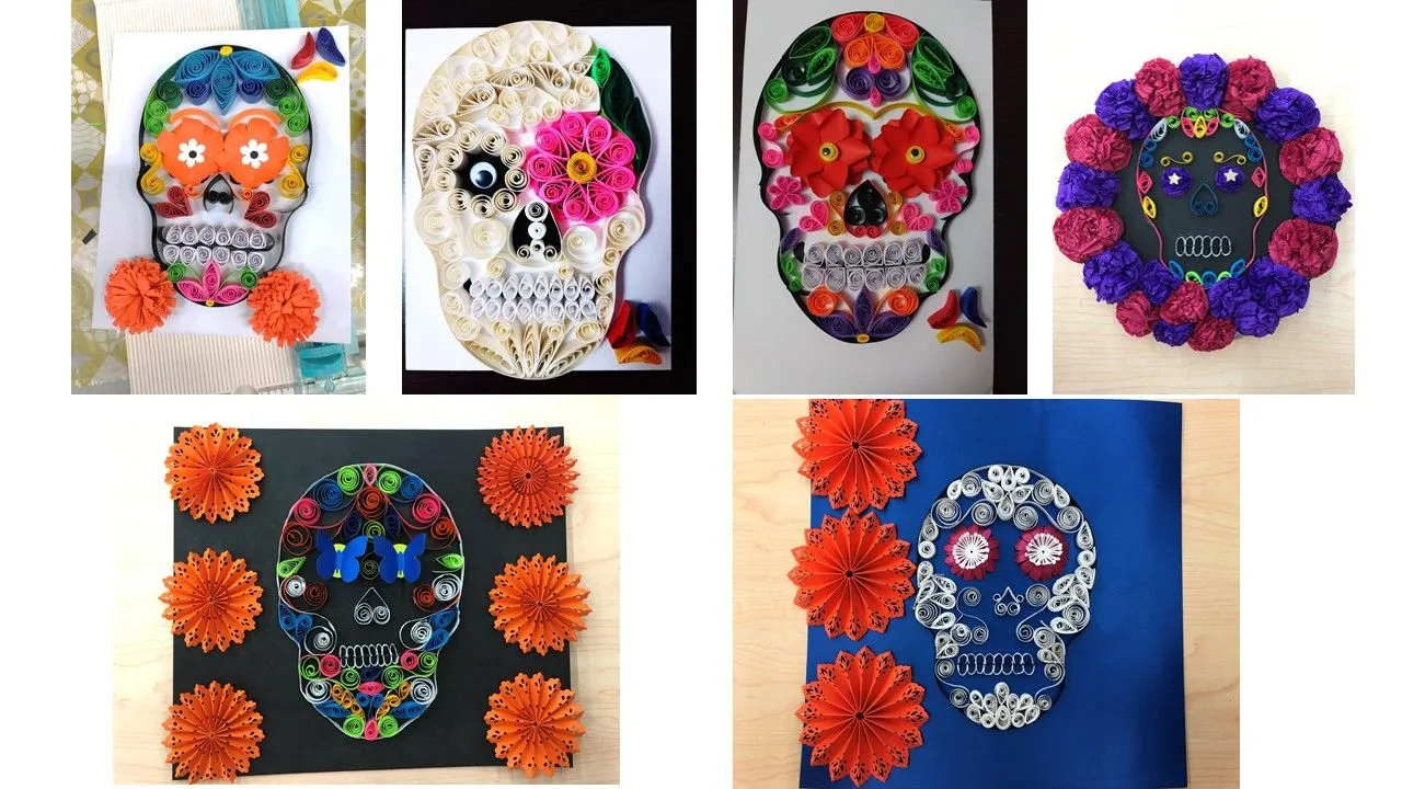 Aprende a crear coloridas calaveras de filigrana para el Día de Muertos con esta fácil guía. Descarga el molde, elige tus colores y sigue los pasos. ¡Una manualidad perfecta para hacer en Aprende a crear coloridas calaveras de filigrana para el Día de Muertos con esta fácil guía. Descarga el molde, elige tus colores y sigue los pasos. ¡Una manualidad perfecta para hacer en
