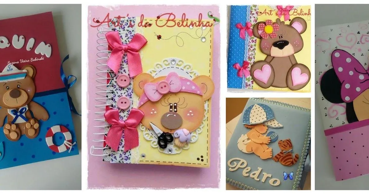 Aprende cómo decorar tus cuadernos y carpetas con foami ~ Manoslindas.com Aprende cómo decorar tus cuadernos y carpetas con foami ~ Manoslindas.com