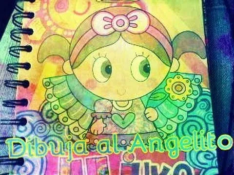 APRENDE a dibujar al Angelito de Distroller by CK* - YouTube