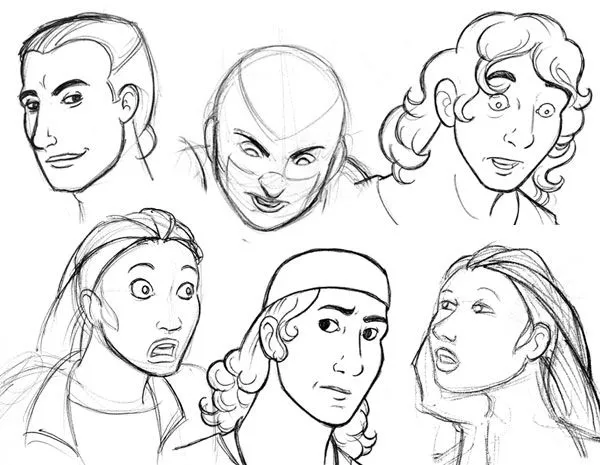 Dibujos faciles de caricatura - Imagui