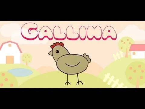 Aprende a dibujar una gallina. Dibujo para niños. - YouTube