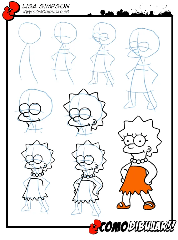 Como dibujar a homero Simpson paso a paso - Imagui Como dibujar a homero Simpson paso a paso - Imagui
