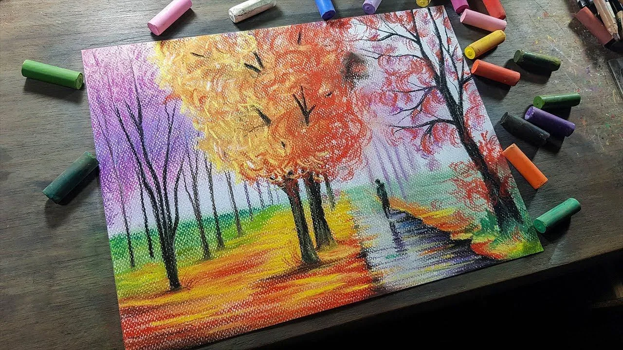 Aprende a Dibujar este Paisaje Impresionista - Fácil y Rápido - YouTube Aprende a Dibujar este Paisaje Impresionista - Fácil y Rápido - YouTube