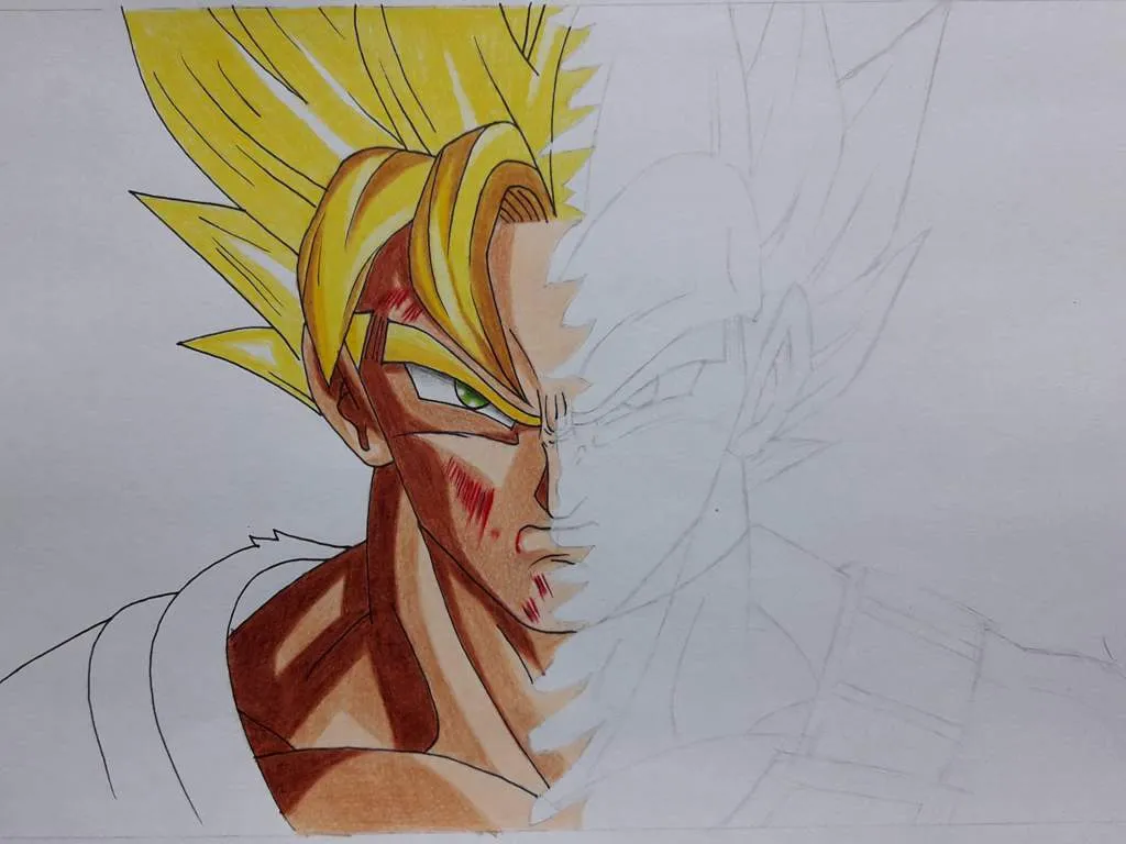Aprende a dibujar a y pintar a goku y vegeta | ⚡ Dragon Ball Super Oficial⚡ Amino Aprende a dibujar a y pintar a goku y vegeta | ⚡ Dragon Ball Super Oficial⚡ Amino