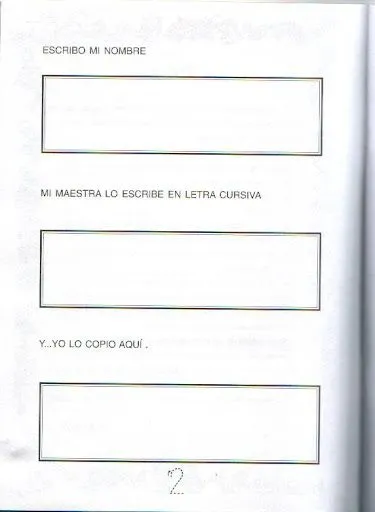 APRENDE A ESCRIBIR EN CURSIVA. EJERCICIOS DE CURSIVA PARA NIÑOS