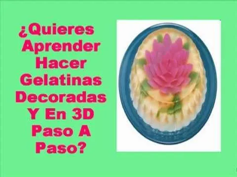 Aprende Como Hacer Una Gelatina De Colores Paso A Paso - YouTube