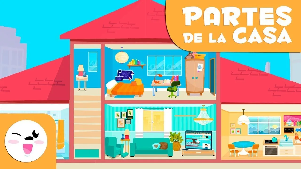 Aprende las habitaciones de la casa | Vocabulario para niños - YouTube Aprende las habitaciones de la casa | Vocabulario para niños - YouTube