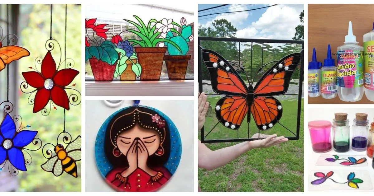Aprende cómo hacer laca vitral casera usando silicón ~ lodijoella Aprende cómo hacer laca vitral casera usando silicón ~ lodijoella