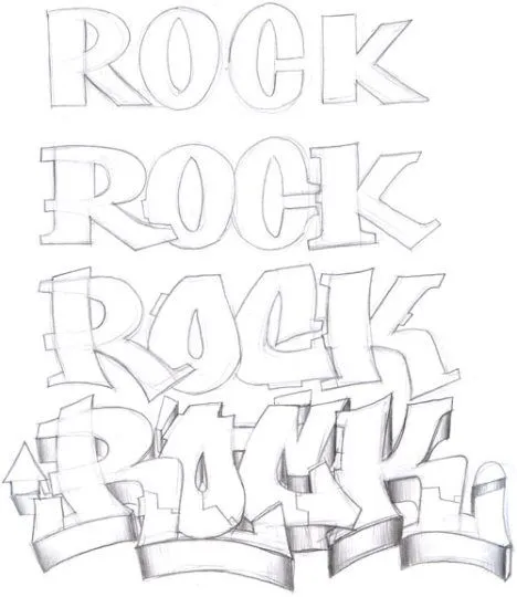 Aprende a hacer letras de graffiti (II) « Cómo ser madre de un ... Aprende a hacer letras de graffiti (II) « Cómo ser madre de un ...