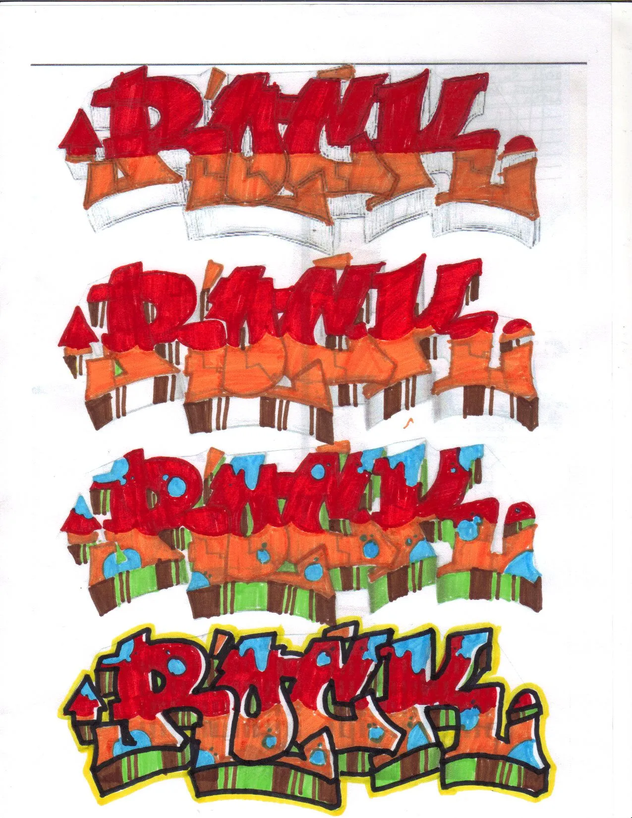 Aprende a hacer letras de graffiti (III) | Cómo ser madre de un ... Aprende a hacer letras de graffiti (III) | Cómo ser madre de un ...
