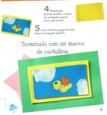 Cuánto aprendemos!: Manualidades sencillitas con Plastilina.