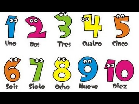 Aprendemos los numeros del 1 al 20 - YouTube