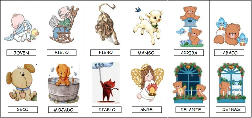 Aprender en clase los sinónimos y antónimos - Taringa!