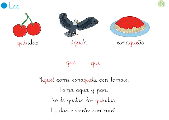 APRENDER ES DIVERTIDO 1º Y 2º: Lecturas interactivas con ga, go ...