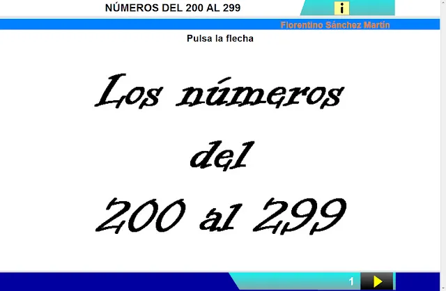 APRENDER ES DIVERTIDO 1º Y 2º: Los números del 200 al 299. APRENDER ES DIVERTIDO 1º Y 2º: Los números del 200 al 299.