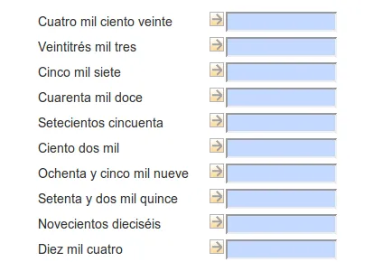 APRENDER ES DIVERTIDO: ESCRITURA DE NÚMEROS DE HASTA SEIS CIFRAS ... APRENDER ES DIVERTIDO: ESCRITURA DE NÚMEROS DE HASTA SEIS CIFRAS ...