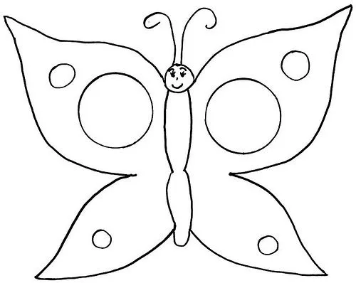 APRENDER Y DIVERTIRSE.... ¡¡TODO EN UNO!!: MARIPOSAS PARA COLOREAR