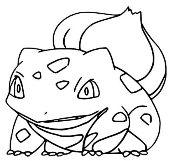 Dibujos para colorear Pokemon - Bulbasaur - Dibujos Pokemon Dibujos para colorear Pokemon - Bulbasaur - Dibujos Pokemon
