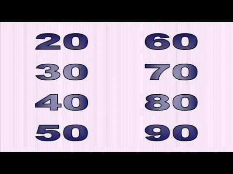 Aprender Ingles Numeros 20-99 Learn English Numbers 20-99 - YouTube Aprender Ingles Numeros 20-99 Learn English Numbers 20-99 - YouTube