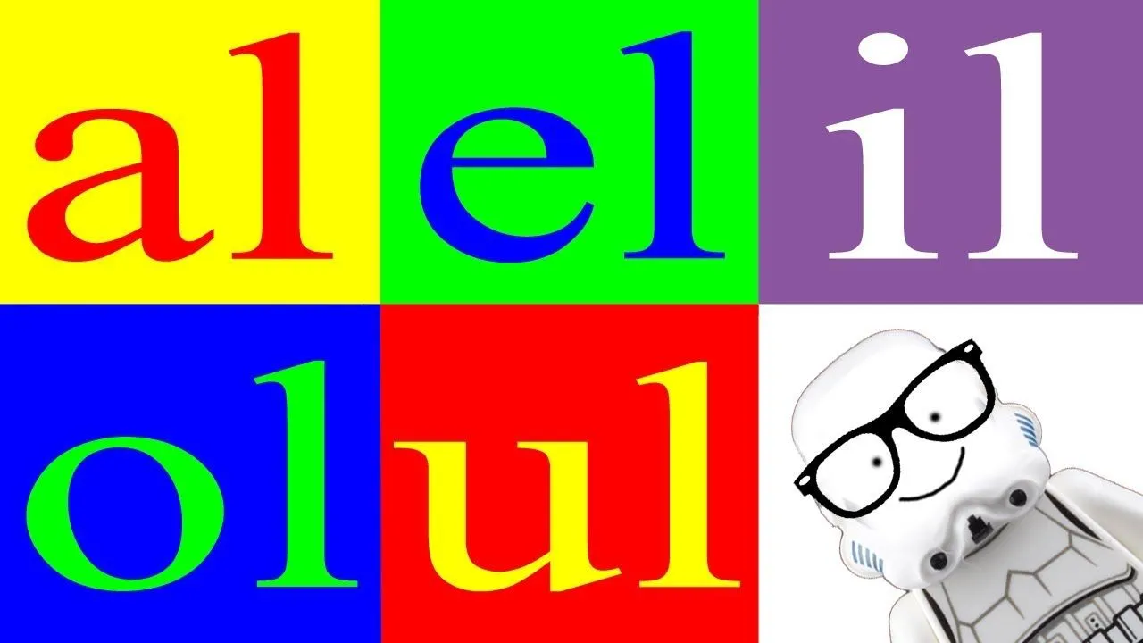 Aprender a Leer 25 – Sílabas al el il ol ul – La Letra l - Canal Block 6 - YouTube Aprender a Leer 25 – Sílabas al el il ol ul – La Letra l - Canal Block 6 - YouTube