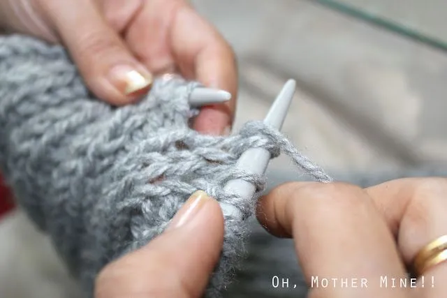 Aprender a hacer punto: DIY Bufanda cerrada. Como hacer bufanda ... Aprender a hacer punto: DIY Bufanda cerrada. Como hacer bufanda ...