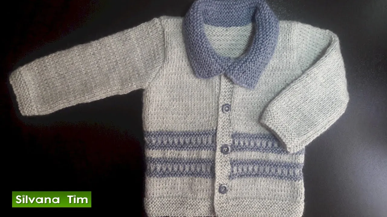 Aprender Como tejer CHAQUETA PARA BEBE / CHAMBRITA de Bebes TEJIDA en DOS  AGUJAS / silvana tim # 471 | Tejedoras.es