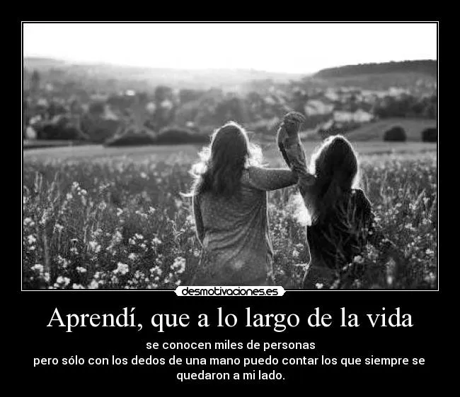 Aprendí, que a lo largo de la vida | Desmotivaciones Aprendí, que a lo largo de la vida | Desmotivaciones