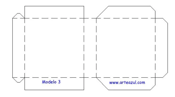 APRENDIENDO Y CREANDO: moldes de cajas