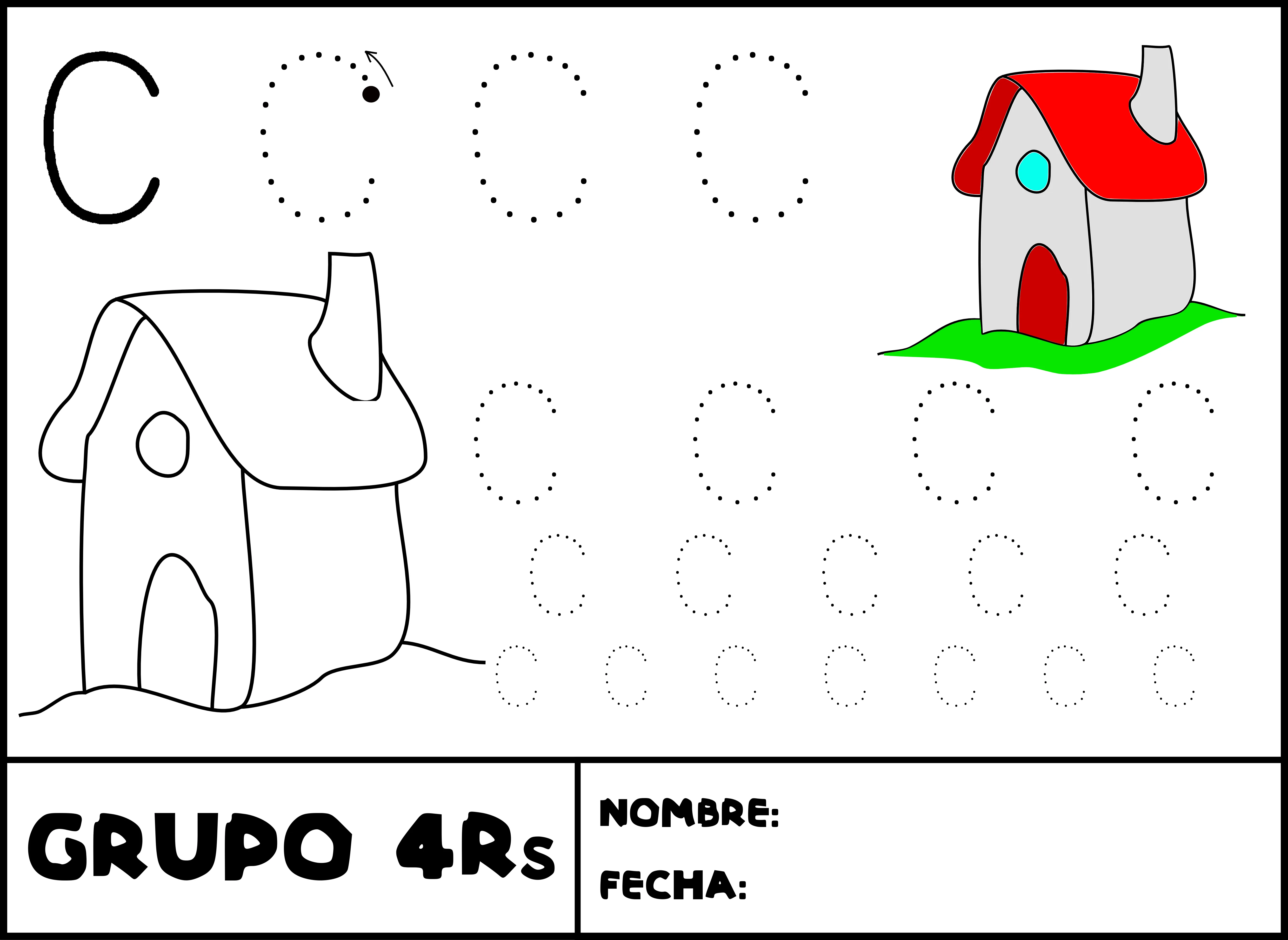 Aprendiendo a escribir: las letras | cuatroerres