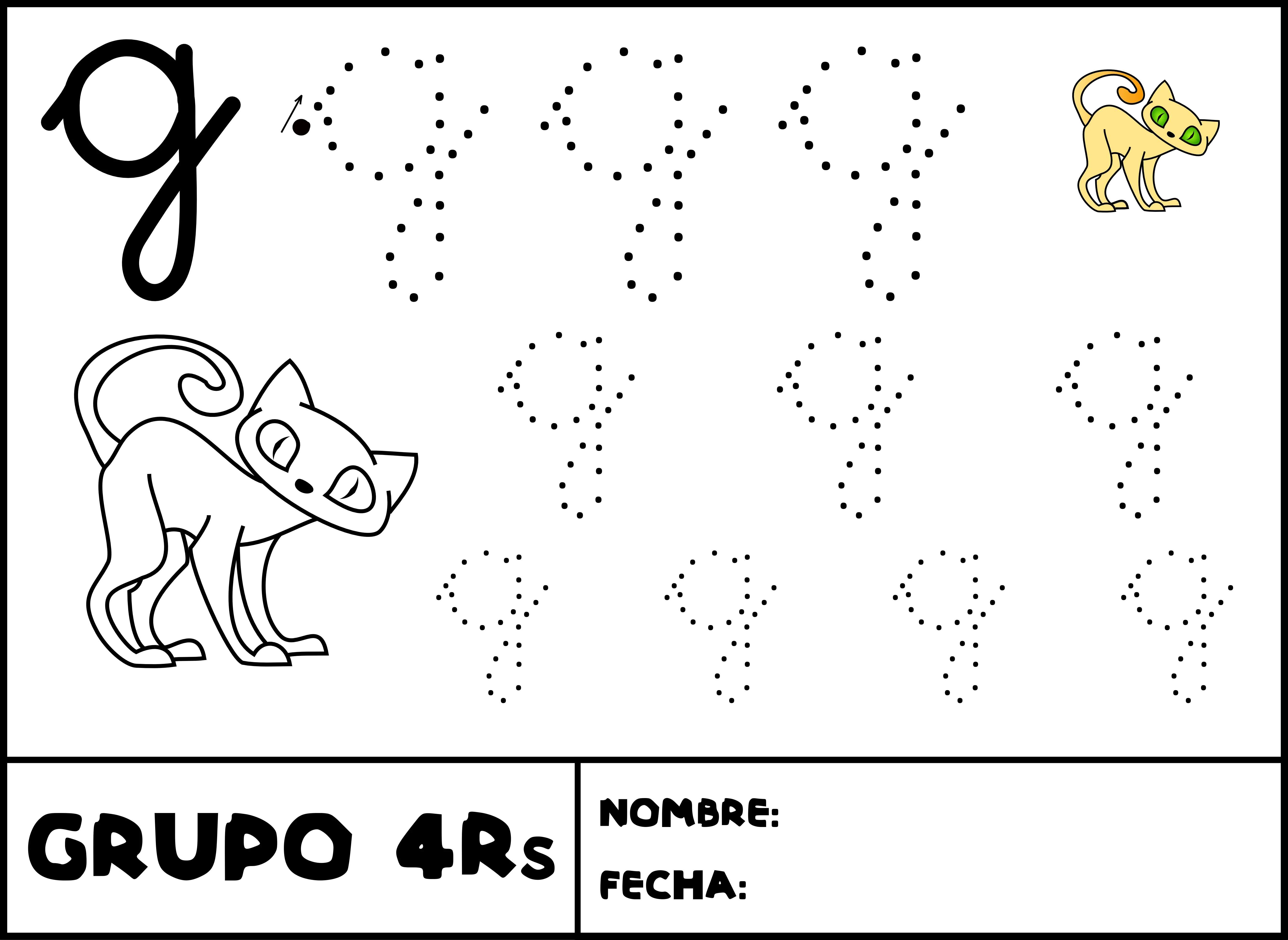 Aprendiendo a escribir: las minúsculas 2.0 | cuatroerres Aprendiendo a escribir: las minúsculas 2.0 | cuatroerres