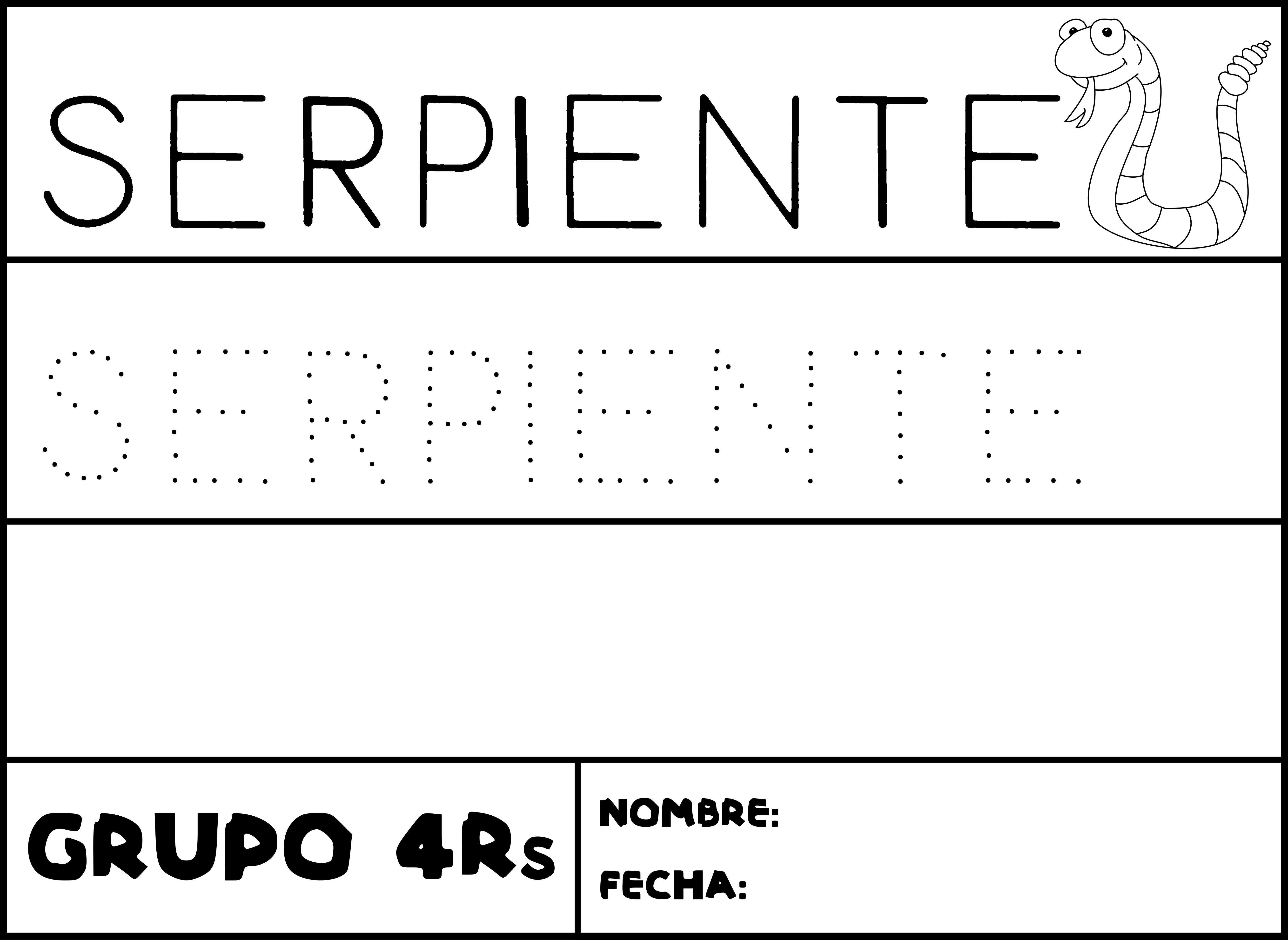 Aprendiendo a escribir: palabras 4.0 | cuatroerres