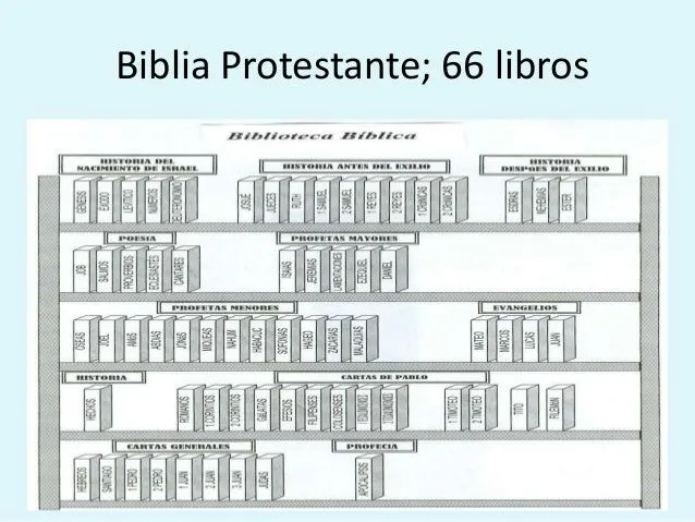 Aprendiendo los libros de la biblia