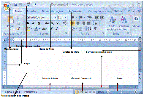 Aprendiendo a Trabajar en Microsoft Word 2007: Contenido Aprendiendo a Trabajar en Microsoft Word 2007: Contenido