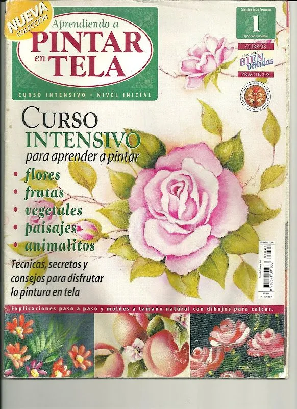 Aprendiendo a pintar en tela - Imagui
