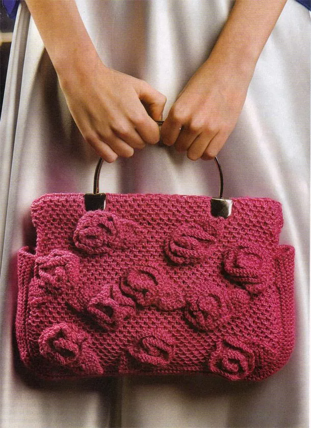 Aprendiendo a tejer: DOS AGUJAS - Cartera Aprendiendo a tejer: DOS AGUJAS - Cartera