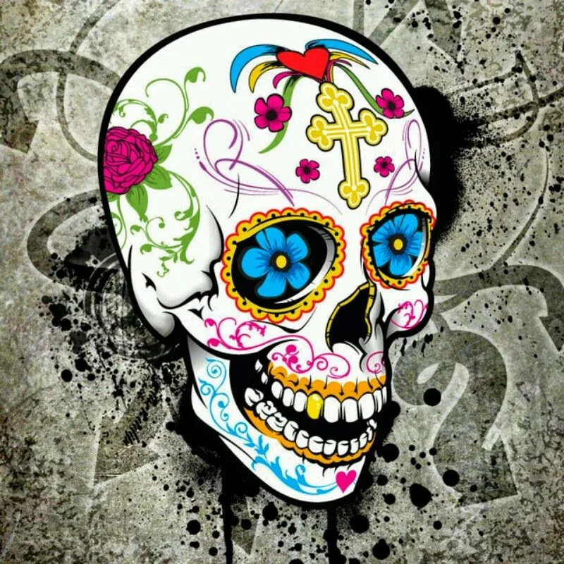 AquelarreDeNoa | Nail Blog: Calaveras Mexicanas