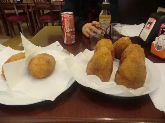 Arancini con Carne e Burro - Picture of Etoile D'or, Catania ...
