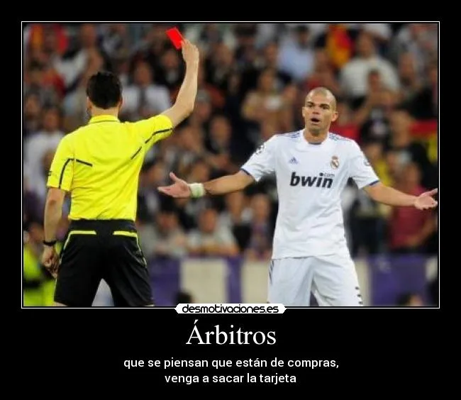Árbitros | Desmotivaciones