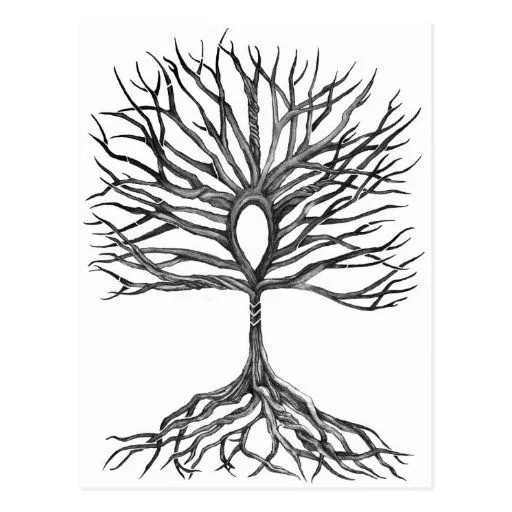 Árbol de Ankh del diseño de la vida Postal de Zazzle. Árbol de Ankh del diseño de la vida Postal de Zazzle.