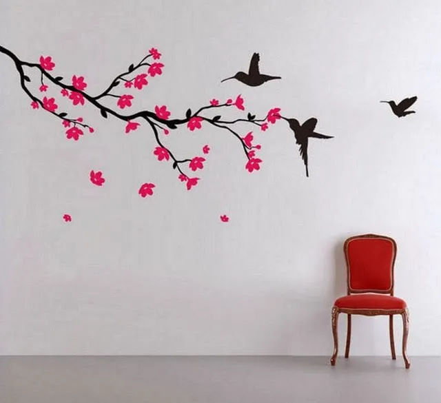 Arbol de cerezo!! :3 | Árbol cerezo | Pinterest | Wall Art Decal ...
