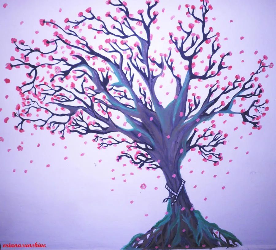 arbol de cerezo by orianasunshine on DeviantArt arbol de cerezo by orianasunshine on DeviantArt