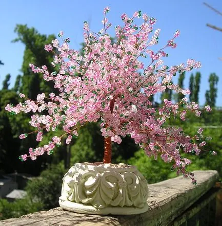 árbol de chaquira hecho a mano ~ lodijoella