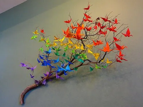 arbol de colores | Tumblr
