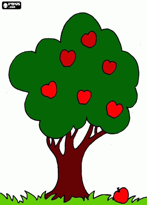Arbol con frutas dibujo - Imagui Arbol con frutas dibujo - Imagui