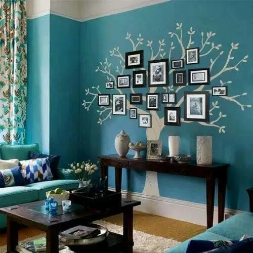 Arbol genealógico con fotos en pared | decoracion | Pinterest ... Arbol genealógico con fotos en pared | decoracion | Pinterest ...