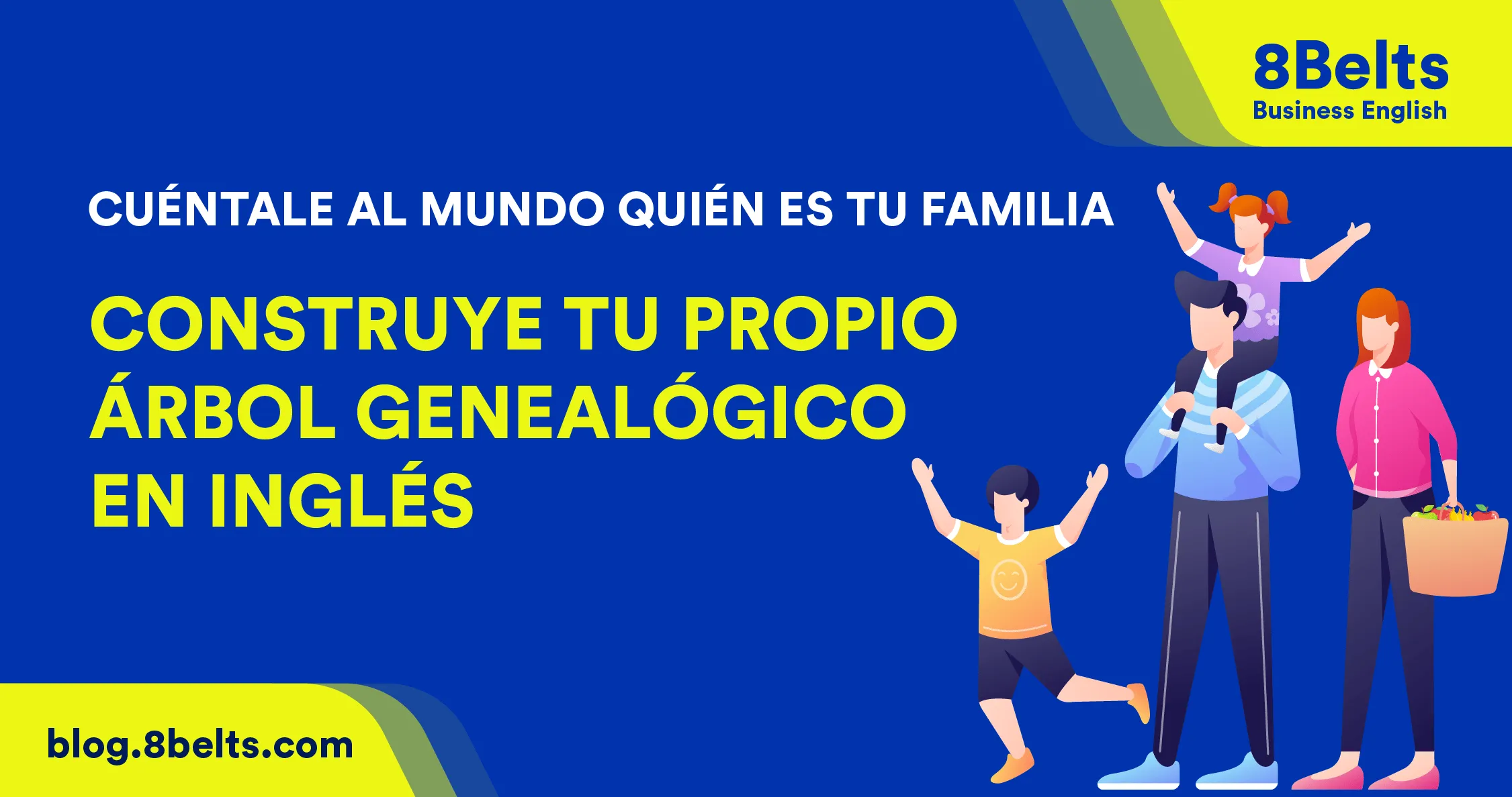 Arbol genealógico en inglés - Vocabulario de familia