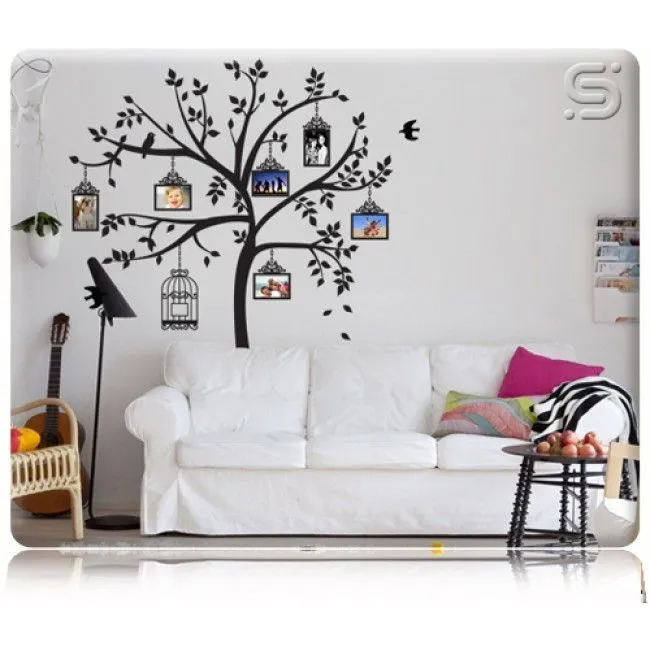 arbol genealógicos en pared - Buscar con Google | 24) Decoraciones ...