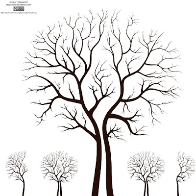 Árbol sin hojas vectorial (Vector tree) | Recursos 2D.com Árbol sin hojas vectorial (Vector tree) | Recursos 2D.com